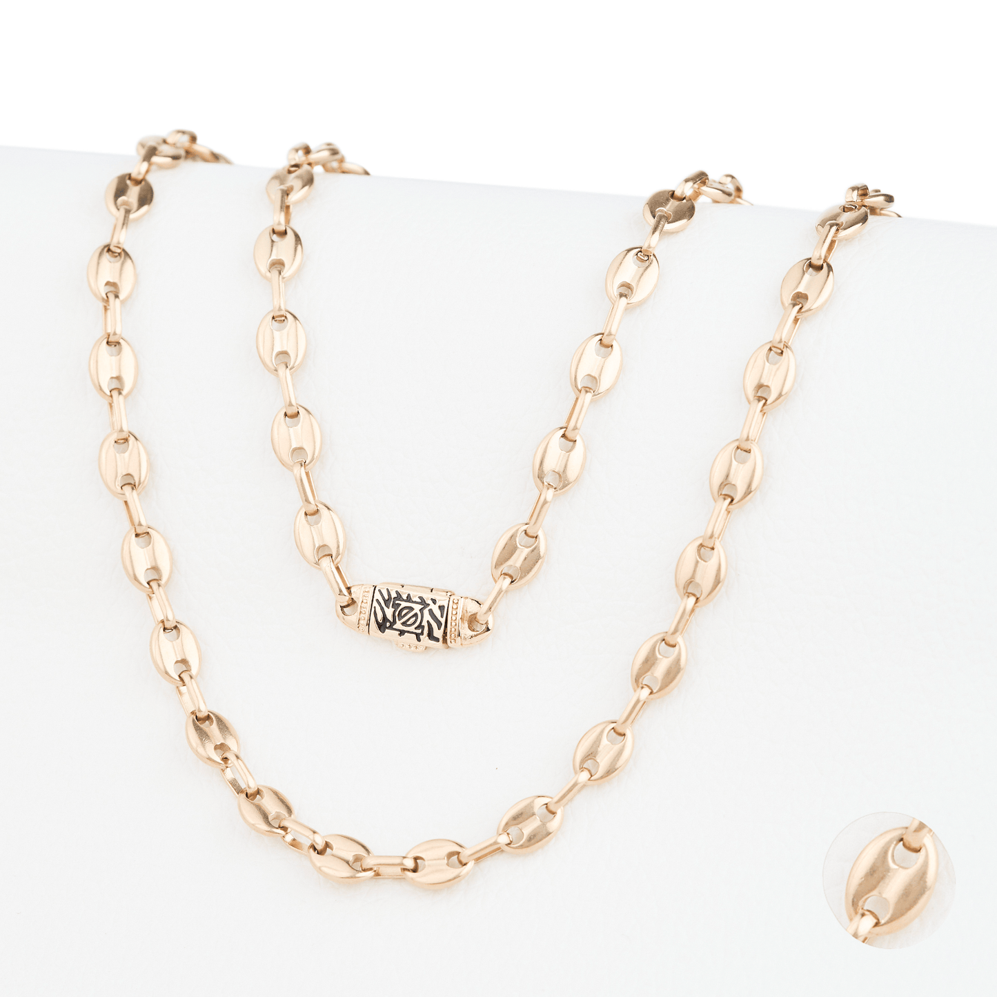 Cadena Ancla Oro Laminado 18k