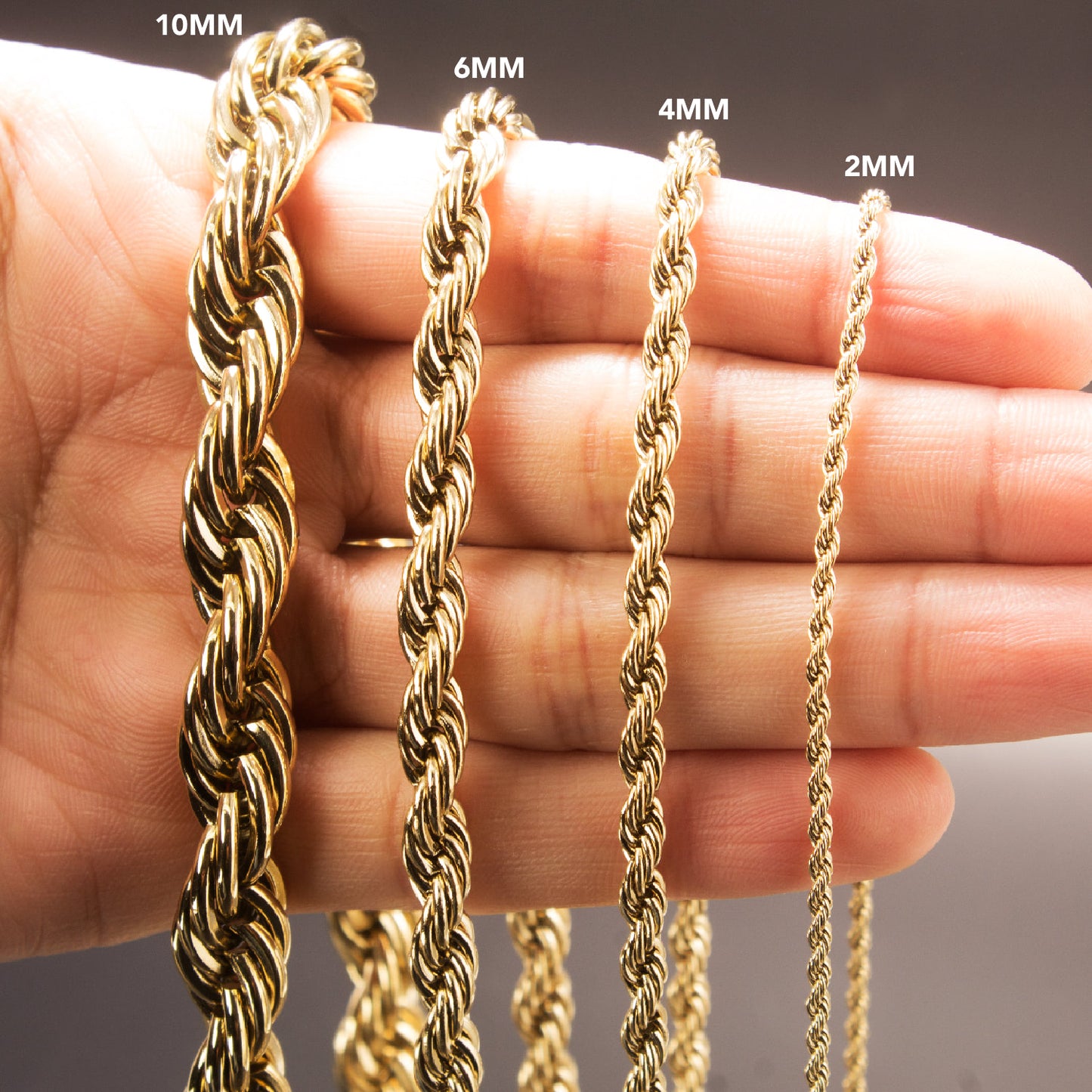 Cadena Tourbillon Oro Laminado 18k