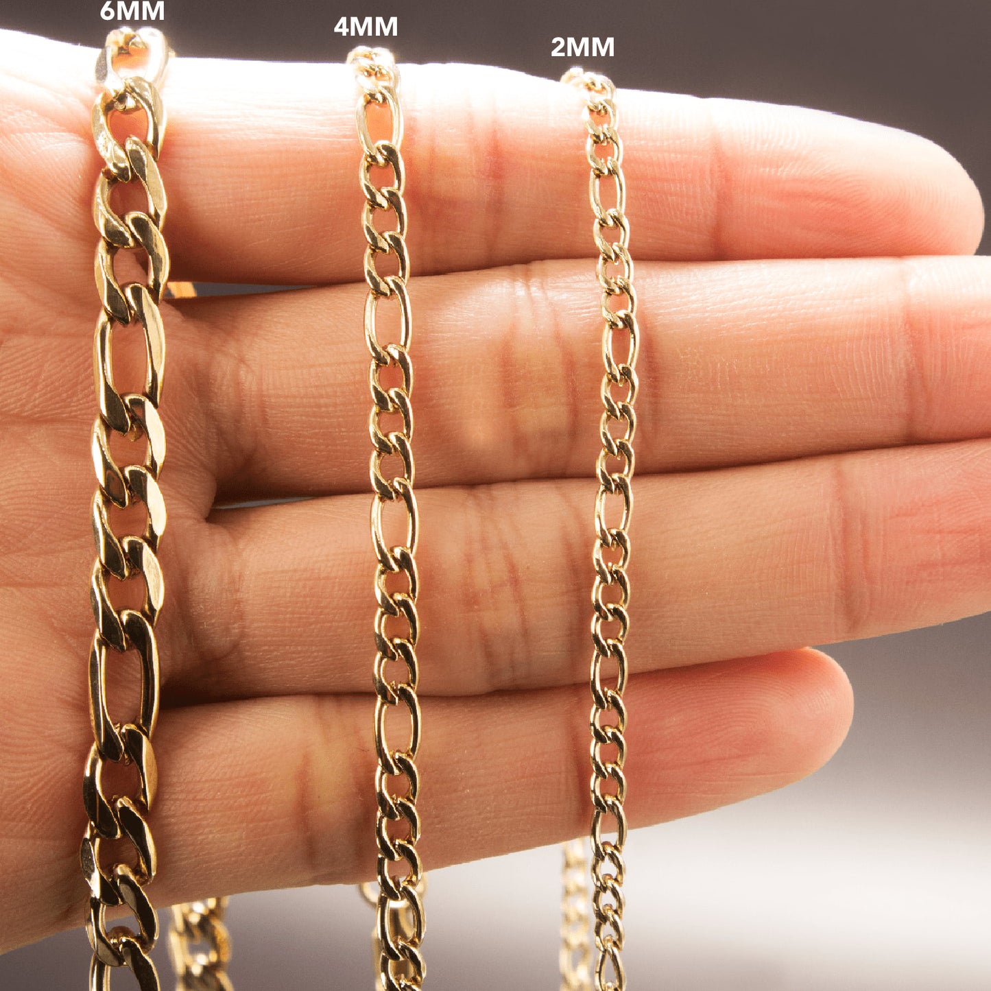 Cadena Carter Oro Laminado 18k