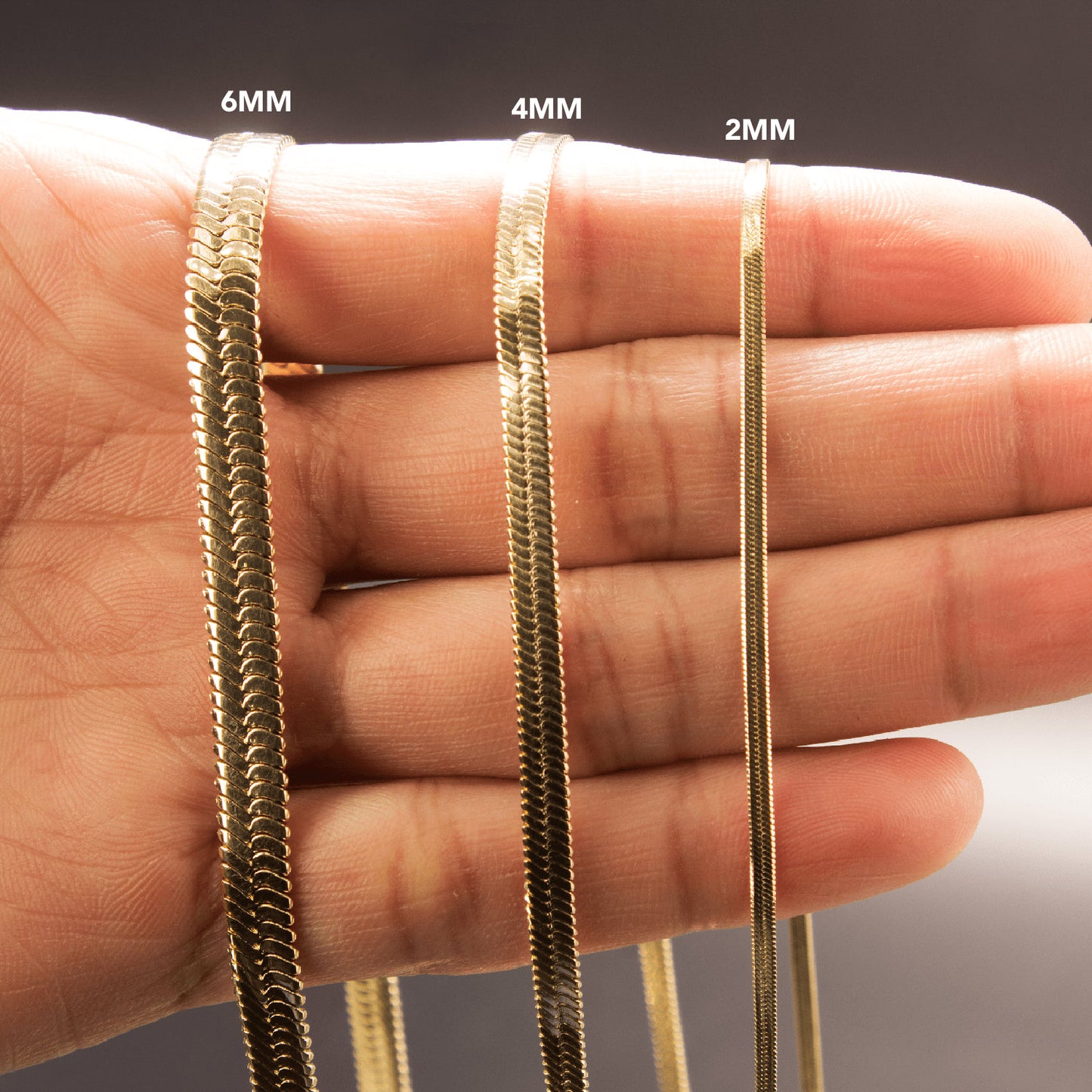Cadena Egipcia Oro Laminado 18k