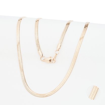 Cadena Egipcia Oro Laminado 18k