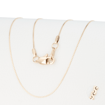 Cadenas Mujer Espiral Oro Laminado 18k